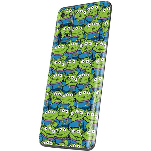Disney Toy Story Alien Collage Galaxy S20 Plus Skin